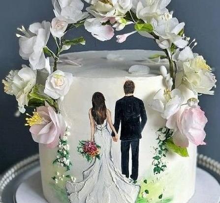 عکس کیک عروس
