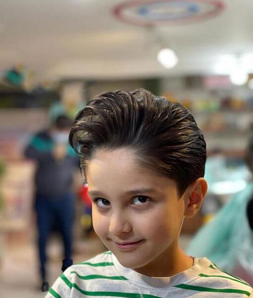 عکس مدل کوتاهی مو پسر بچه