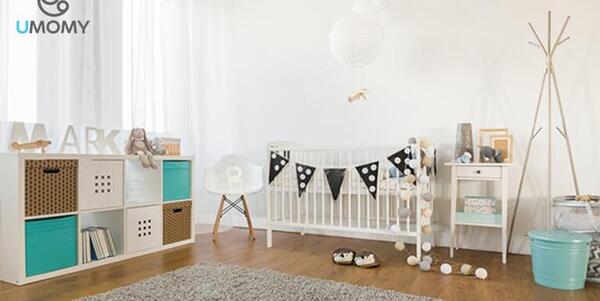 عکس چیدمان سیسمونی اتاق نوزاد دختر
