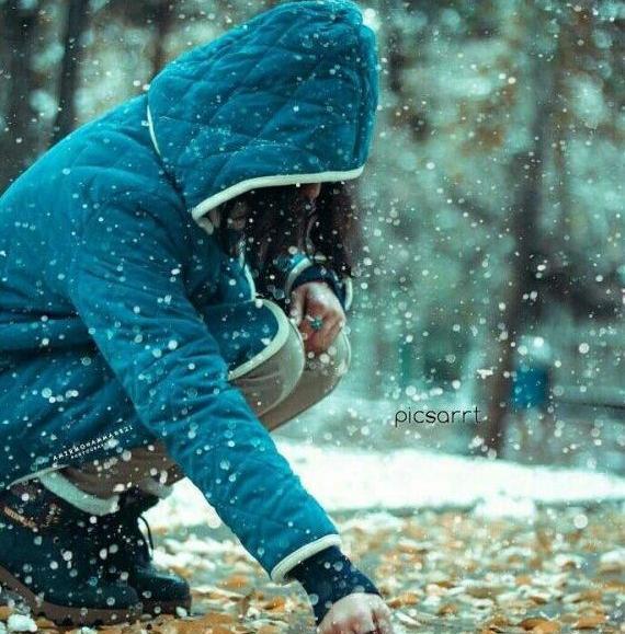 عکس پروفایل دخترونه زمستانی فانتزی