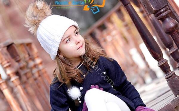 آتلیه ژست عکس کودک دختر