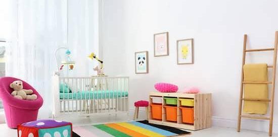 عکس چیدمان اتاق نوزاد پسر ایرانی