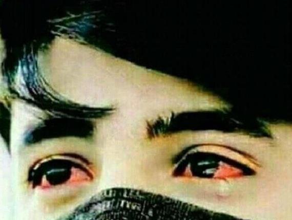عکس پروفایل پسرانه چشم قرمز