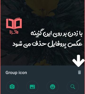نحوه تغییر عکس پروفایل گروه واتساپ