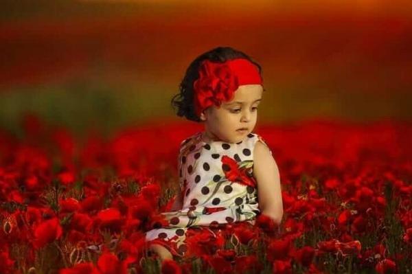 عکس پروفایل دخترانه ی بچه گانه