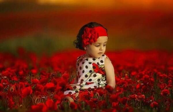 عکس پروفایل دخترانه ی بچه گانه