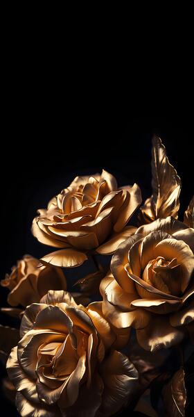 عکس گل طلایی برای تصویر زمینه