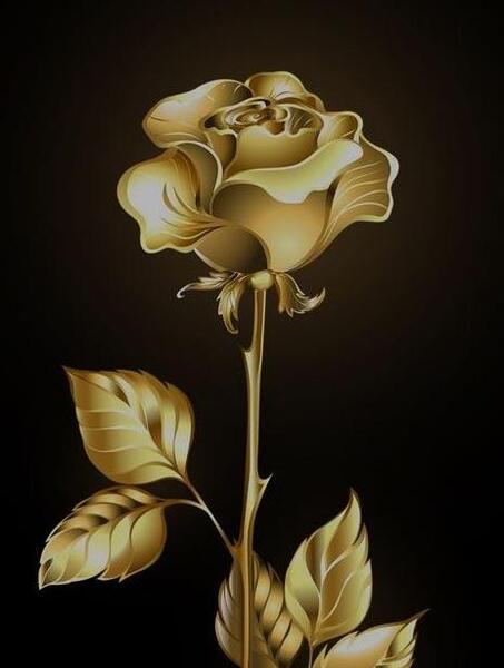 عکس گل طلایی برای تصویر زمینه