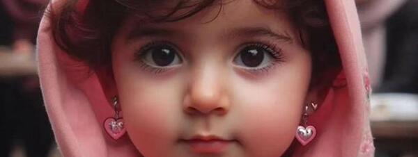 عکس دختر صورتی پوش