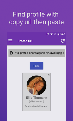 برنامه زوم عکس پروفایل اینستاگرام