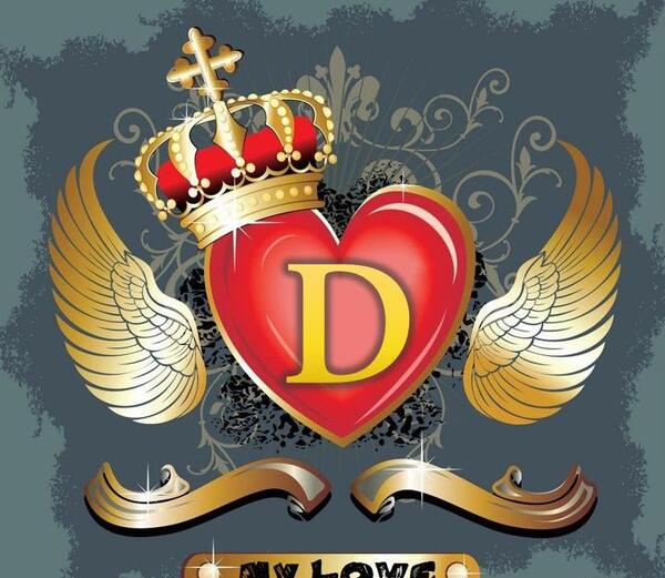 عکس پروفایل عاشقانه حرف d