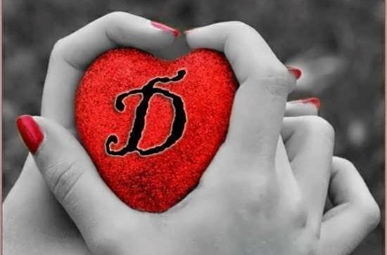 عکس پروفایل عاشقانه حرف d