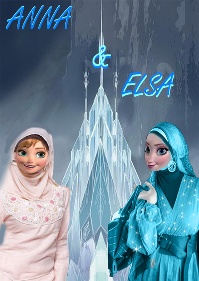 عکس السا با حجاب