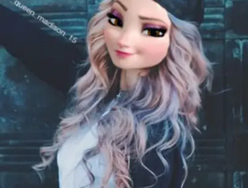 عکس السا خفن