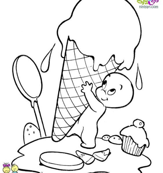 عکس پلنگ صورتی برای رنگ آمیزی