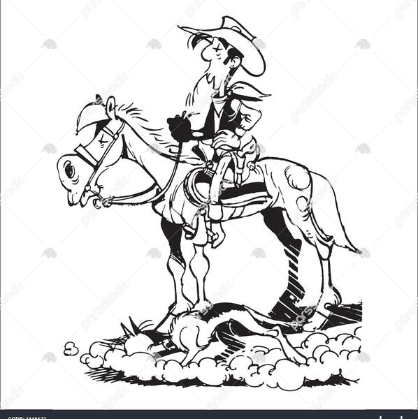عکس نقاشی لوک خوش شانس