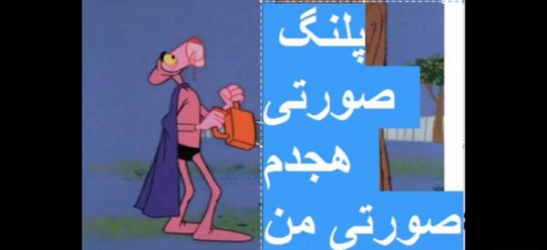 عکس اسب پلنگ صورتی