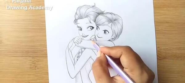 عکس السا رنگ