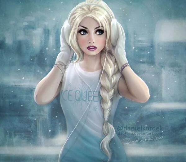 عکس السا انا برای پروفایل