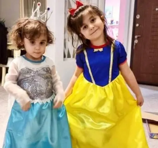 عکس لباس پرنسس سفید برفی