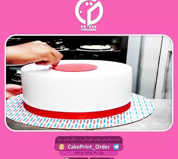 عکس میکی موس روی کیک