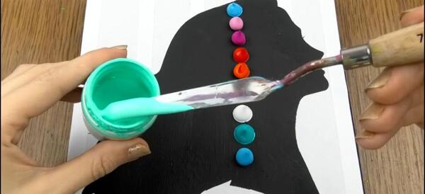 عکس باب اسفنجی نقاشیش