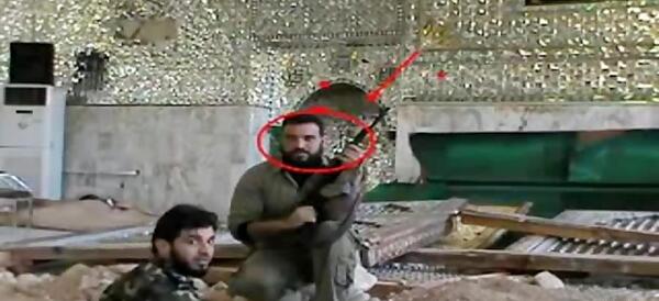 عکس حجر بن عدی بعد از نبش قبر