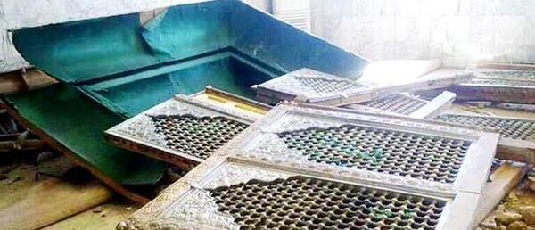 عکس حجر بن عدی بعد از نبش قبر