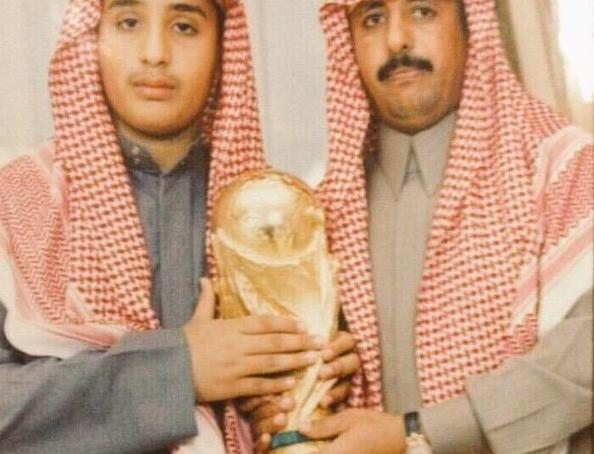عکس پدر بن سلمان