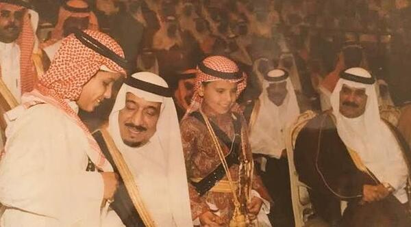 عکس پدر بن سلمان