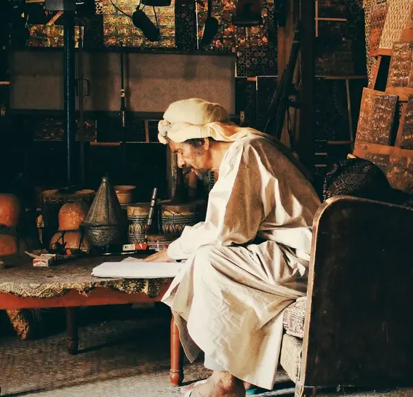 عکس حسان بن ثابت