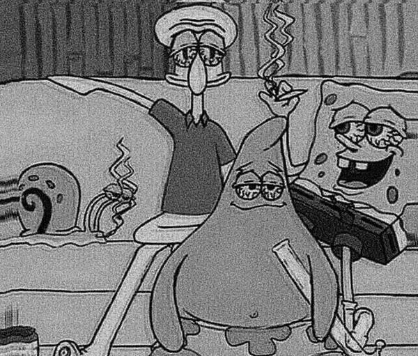 عکس باب اسفنجی چت