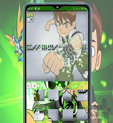 عکس پازل بن تن