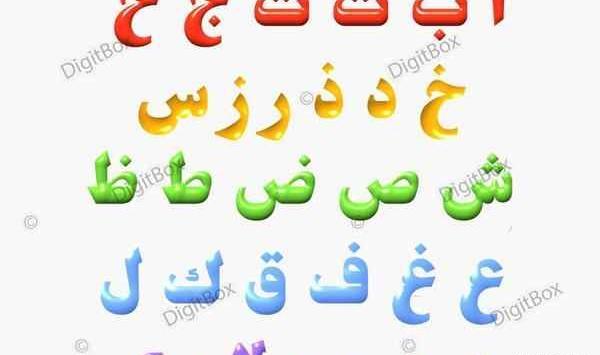 عکس حروف الفبا