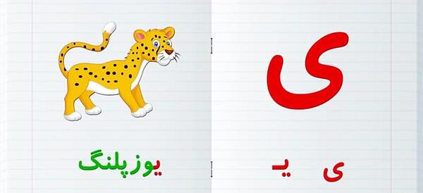 عکس حروف الفبا