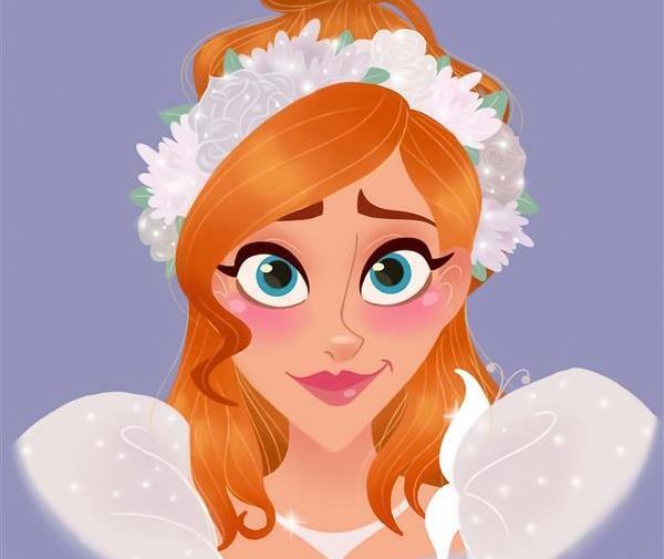 عکس زیبا از زیبای خفته