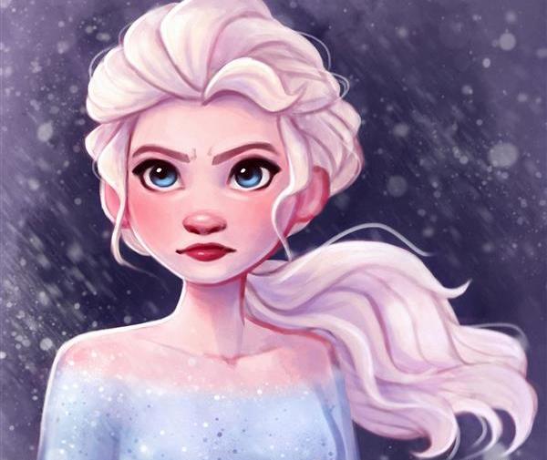 عکس السا پس زمینه