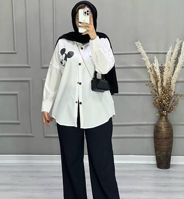 عکس مانتو میکی موس