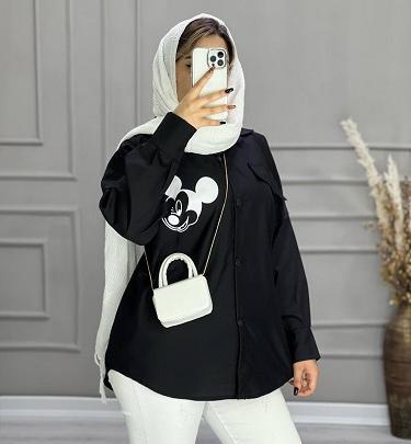 عکس مانتو میکی موس