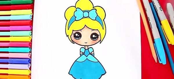 عکس سیندرلا نقاشی