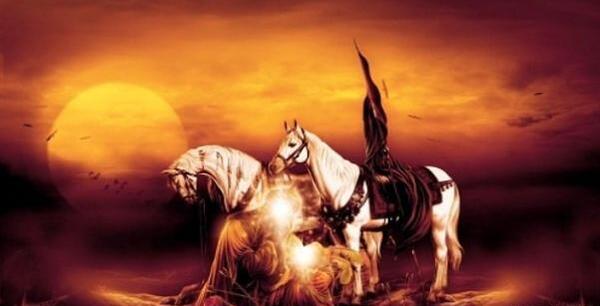عکس حر بن یزید ریاحی در مختارنامه