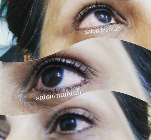 عکس بن مژه نی نی سایت