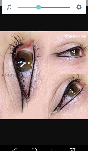 عکس بن مژه نی نی سایت