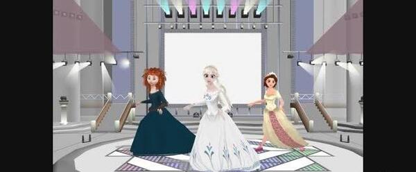 عکس رقص راپونزل
