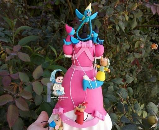 عکس لباس سیندرلا بچه گانه