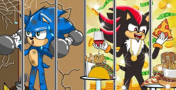 عکس نقاشی سونیک خارپشت