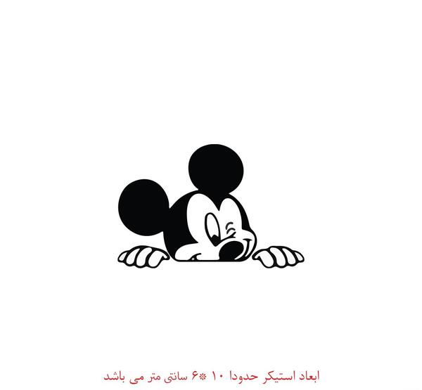 عکس میکی موس سیاه