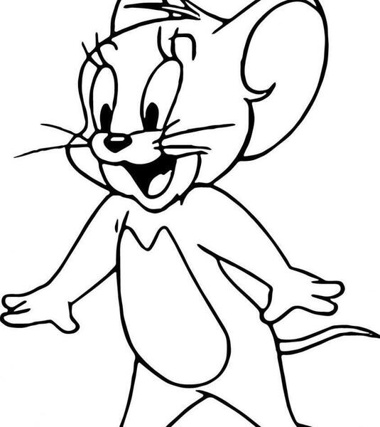 عکس تام و جری برای نقاشی