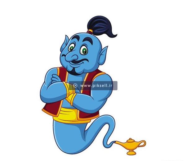 عکس غول چراغ جادو