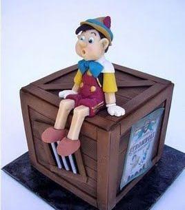 عکس کیک پینوکیو